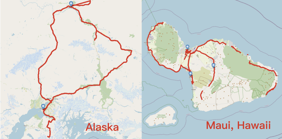 Exploring the 5G Digital Divide in the Non-Contiguous US: LEO Satellites to the Rescue?